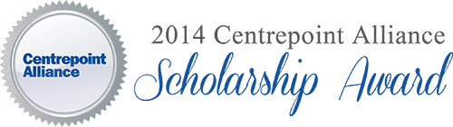 2014 Centrepoint Alliance Scholarship Award